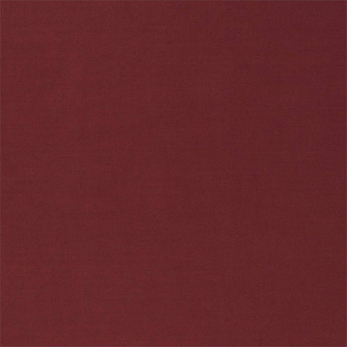 Zoffany Linens Shaker Red Fabric by Zoffany