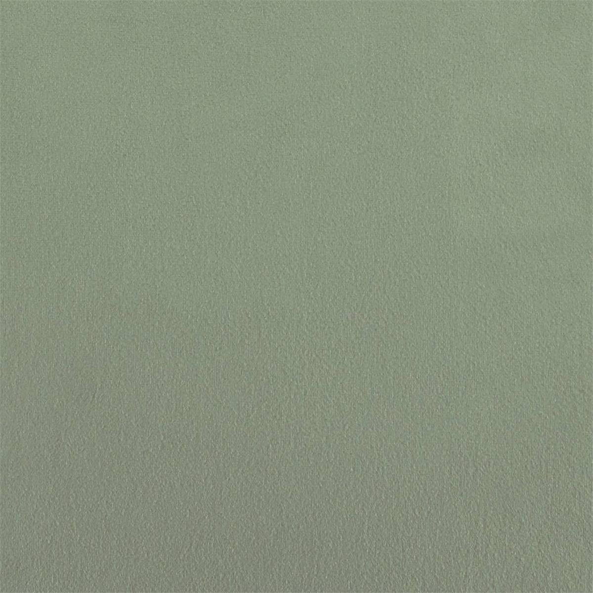 Zephyr Plain Green Stone Fabric by Zoffany