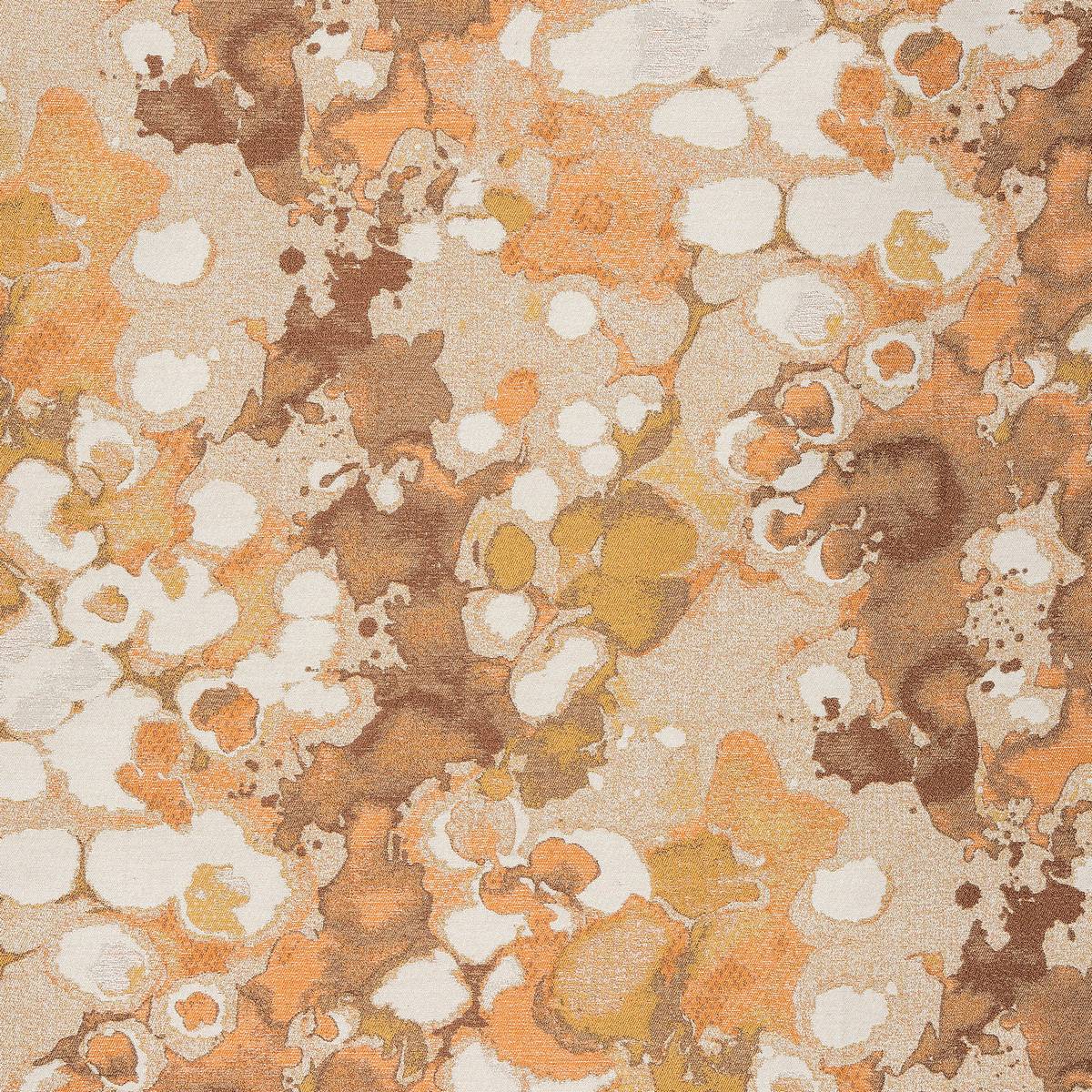 Laverne Burnt Orange Fabric by Fryetts