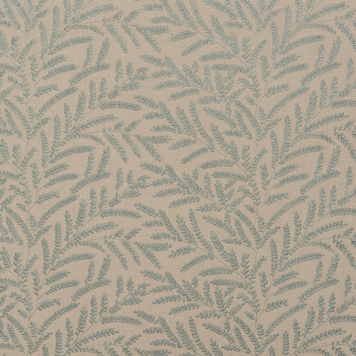 Oriana Duck Egg Fabric by Fryetts