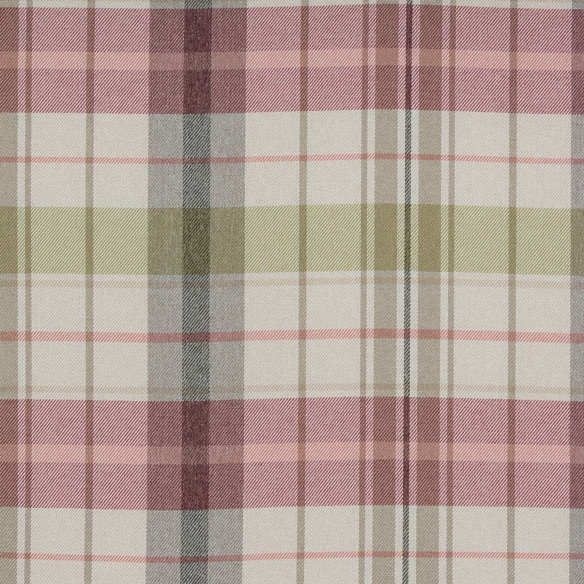 Nevis Check Pistachio Fabric by Porter & Stone