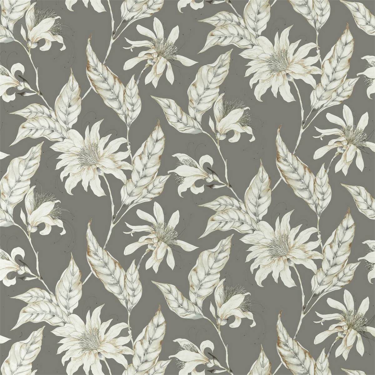 Ananda Slate Fabric by Harlequin