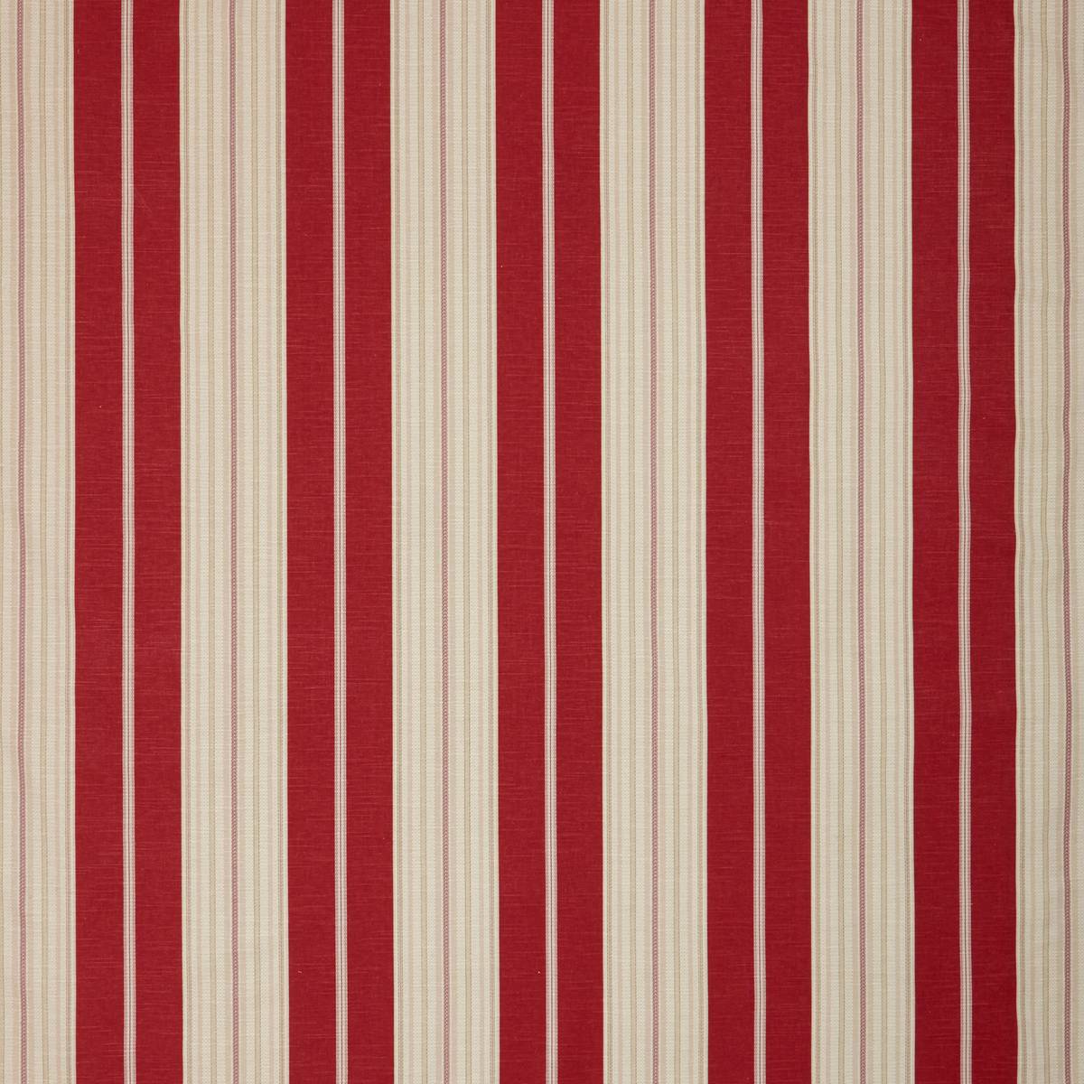 Ella Red Fabric by Edinburgh Weavers