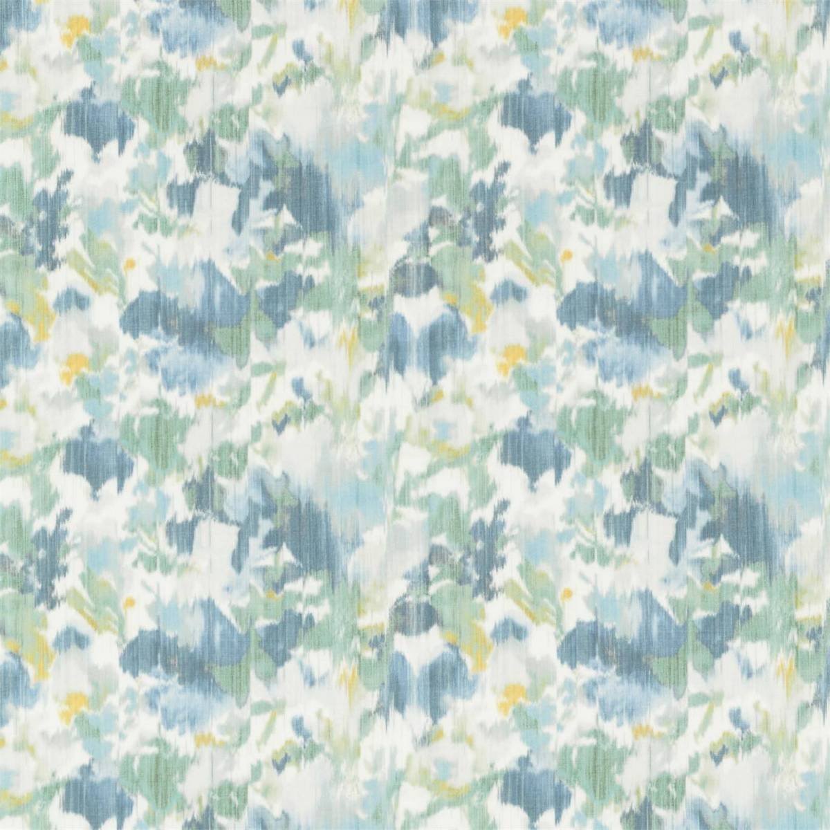 Poet's Garden Teal/Indigo Fabric by Sanderson