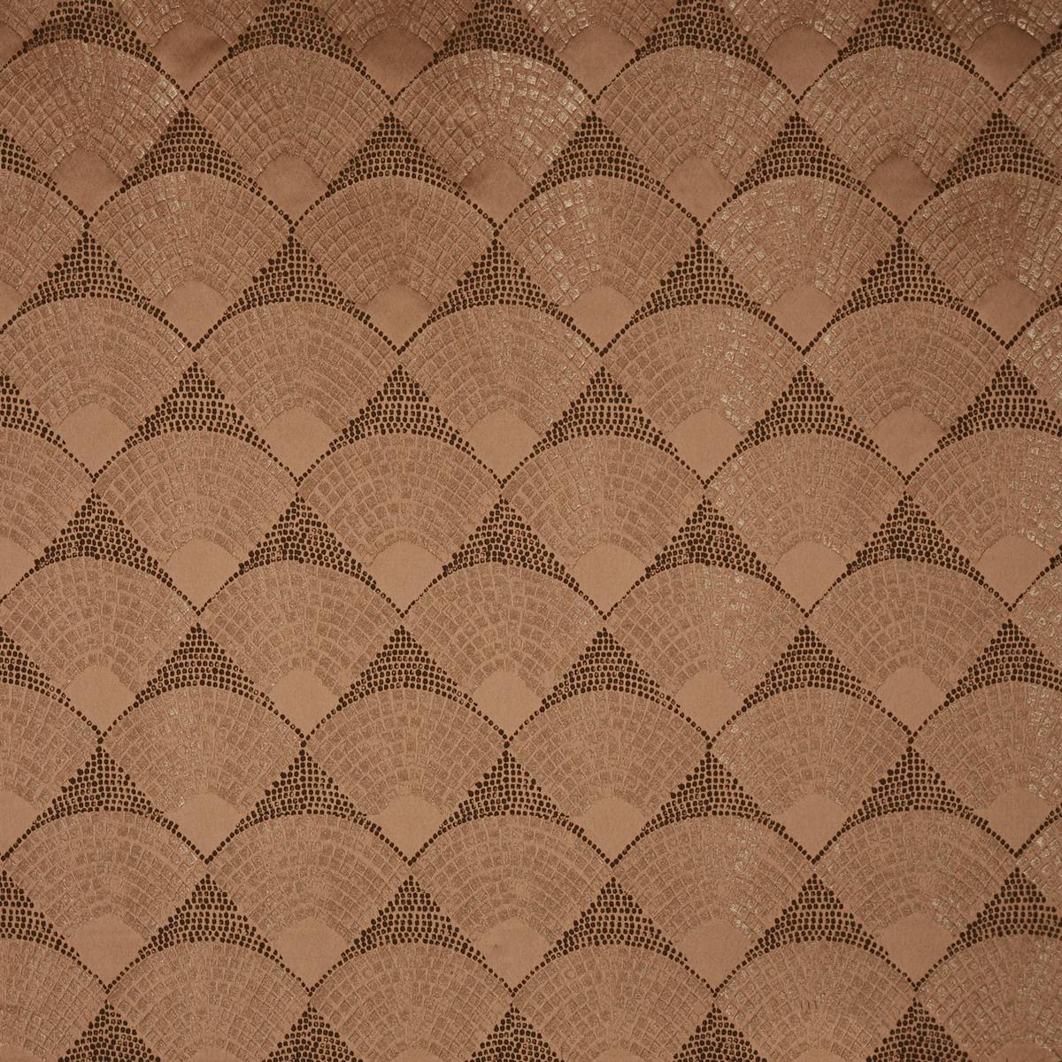 Radiate Copper Fabric by Prestigious Textiles