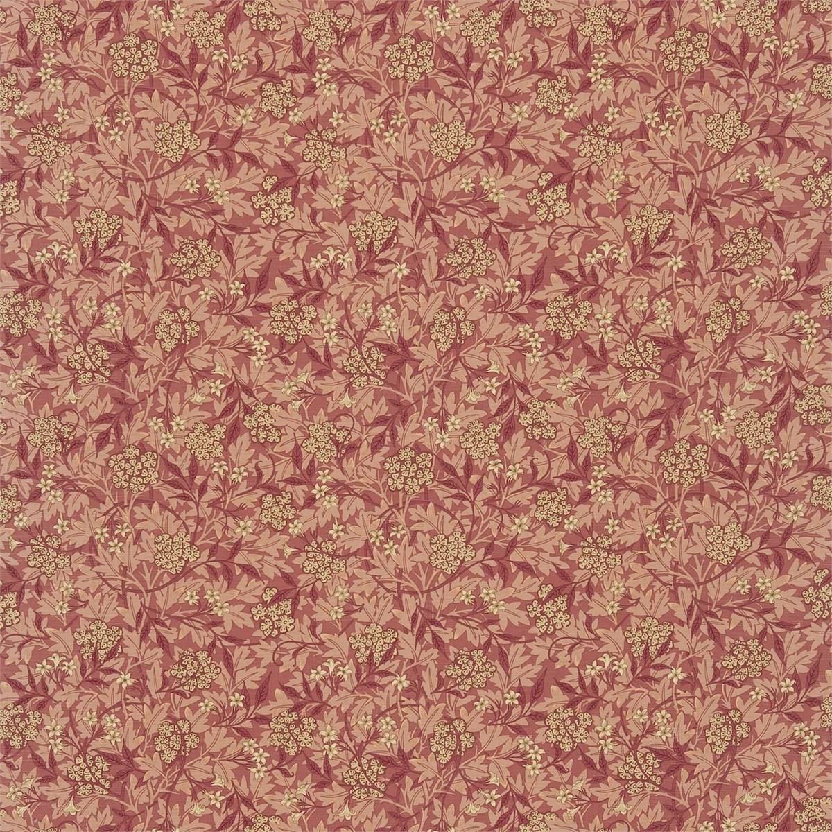 Jasmine Red Fabric by William Morris & Co.