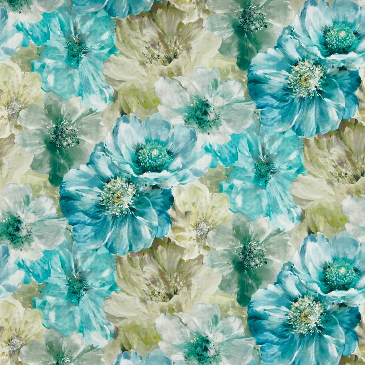 Lani Ocean Fabric by Prestigious Textiles