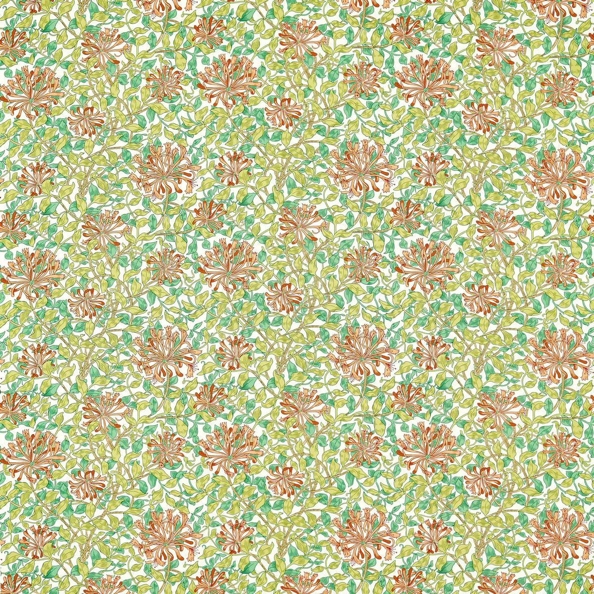 Honeysuckle Summer Fabric by William Morris & Co.