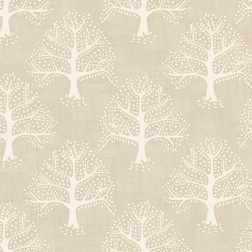 Great Oak Nougat Fabric by iLiv