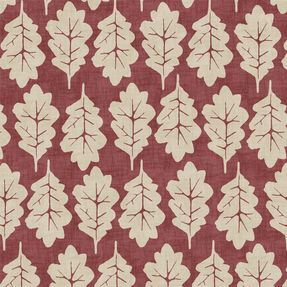 Oak Leaf Maasai Fabric by iLiv
