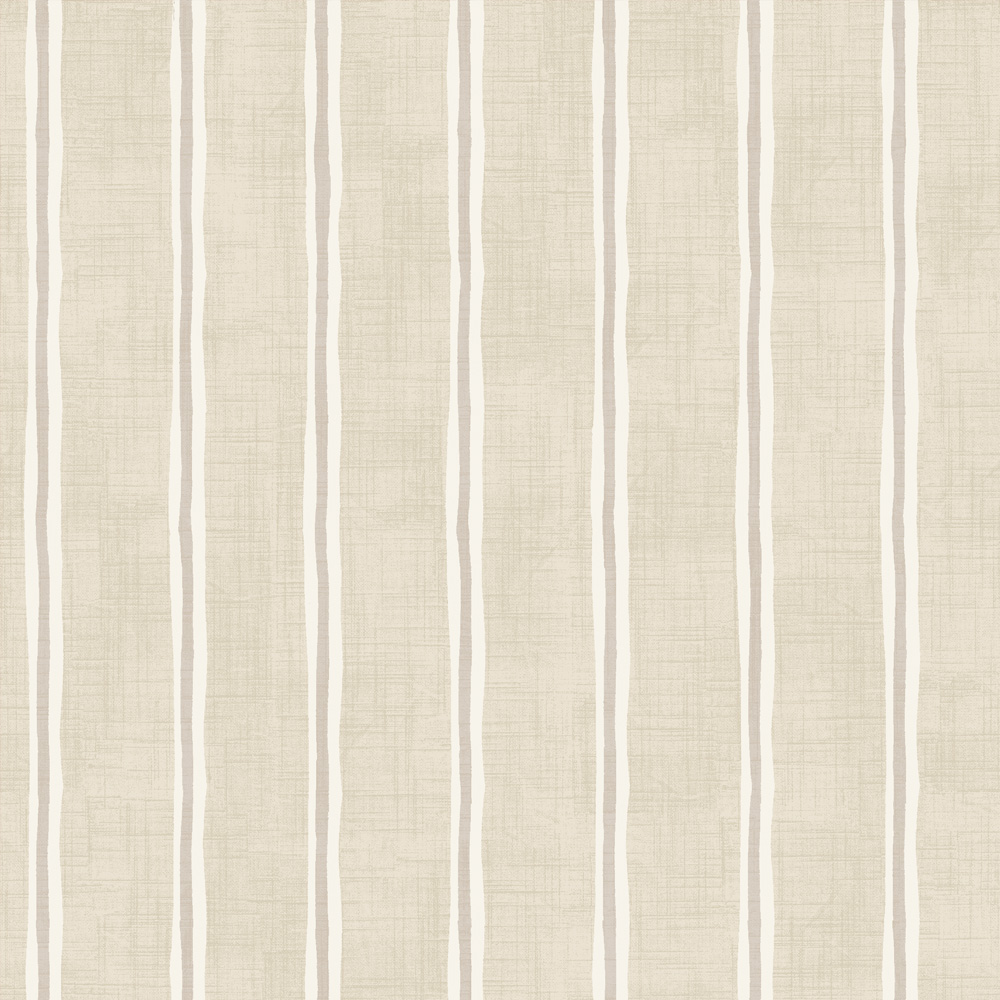 Rowing Stripe Pebble Fabric by iLiv