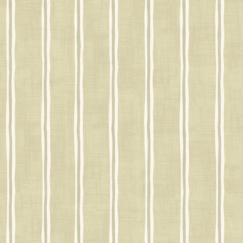 Rowing Stripe Willow Fabric by iLiv