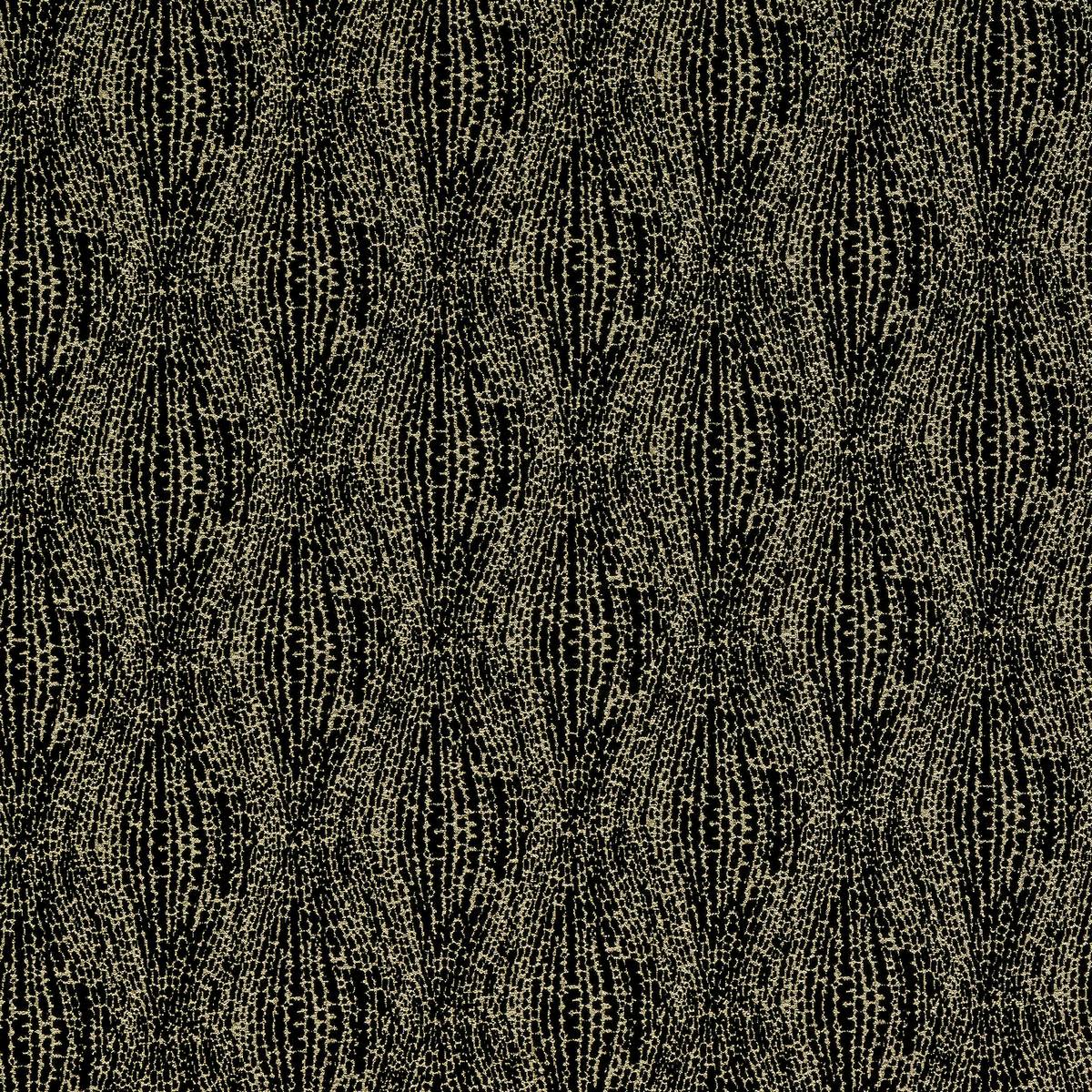 Babylon Onyx Fabric by Porter & Stone