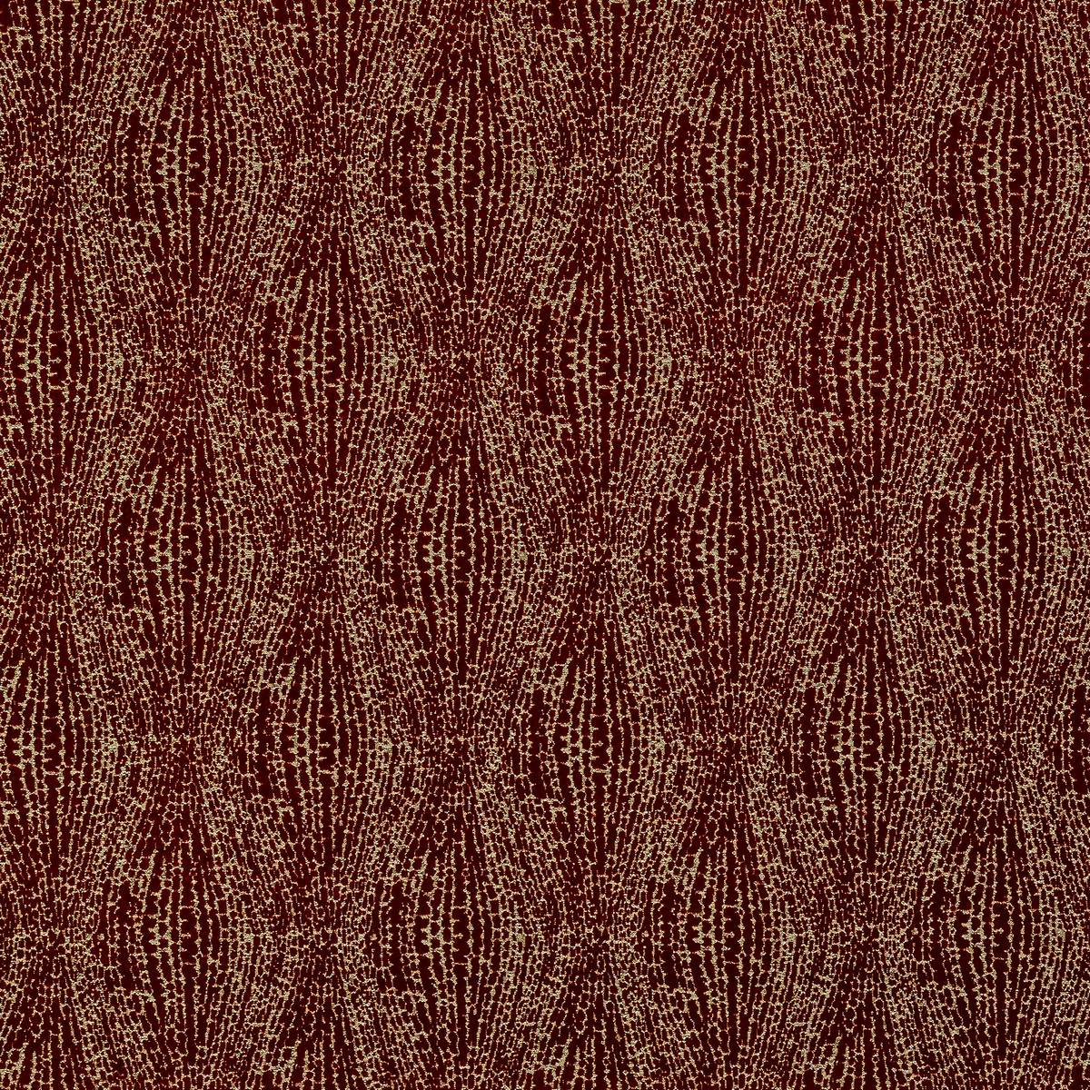 Babylon Rosso Fabric by Porter & Stone