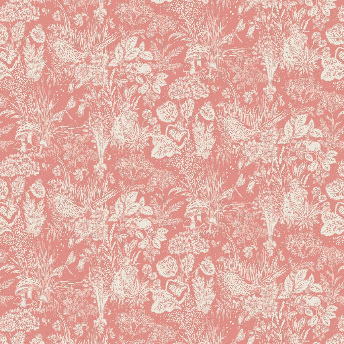 The Willows Rose Fabric by Blendworth