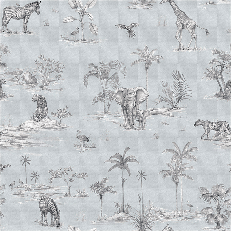 Safari Mole Fabric by Fibre Naturelle