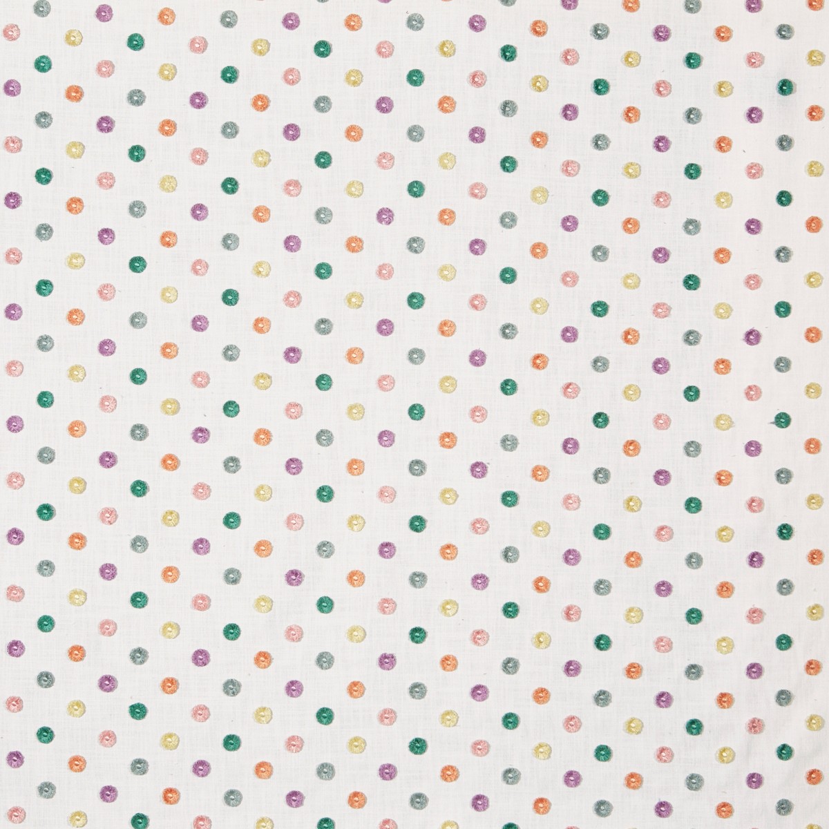 Pom Pom Candyfloss Fabric by Prestigious Textiles