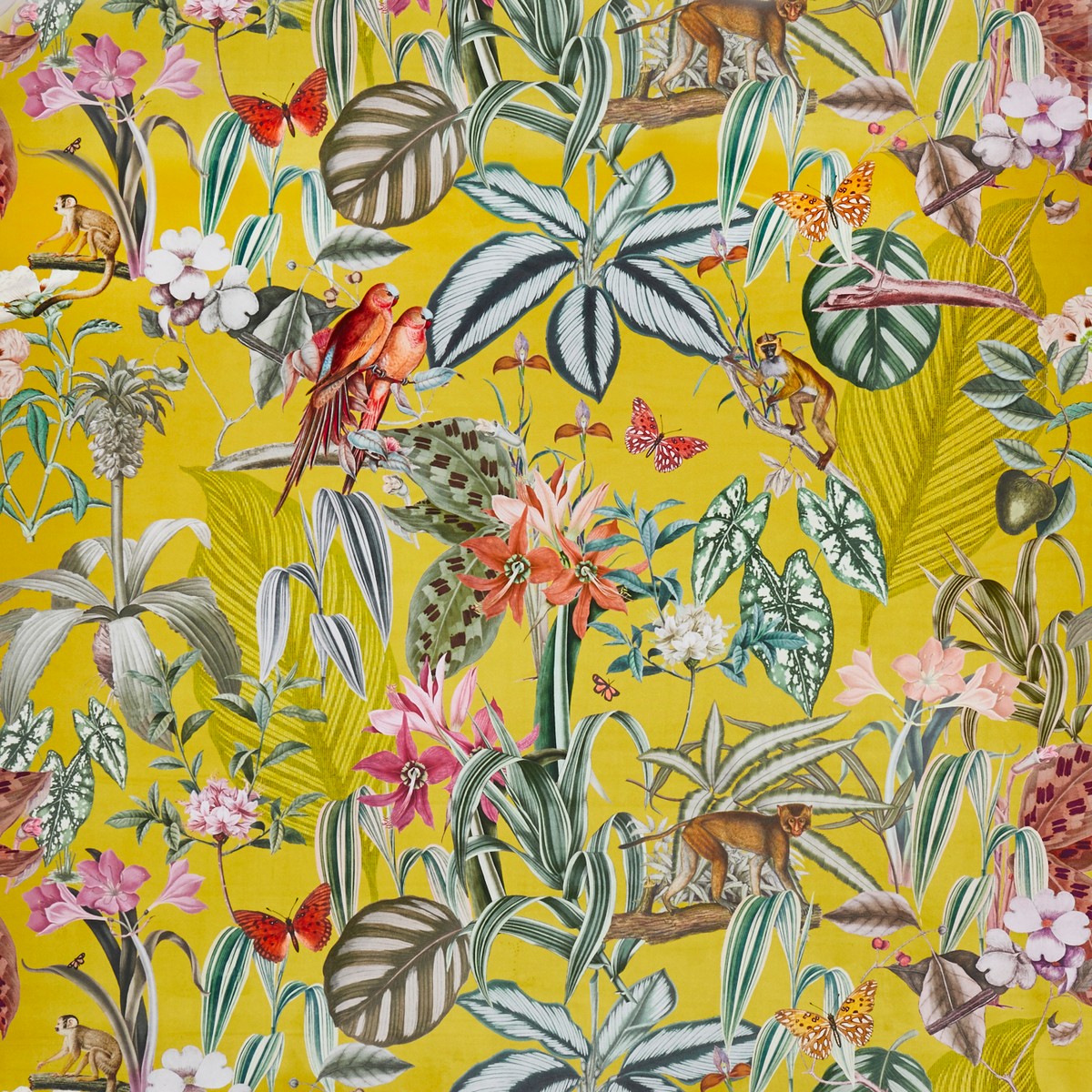 Barbados Citron Fabric by Prestigious Textiles