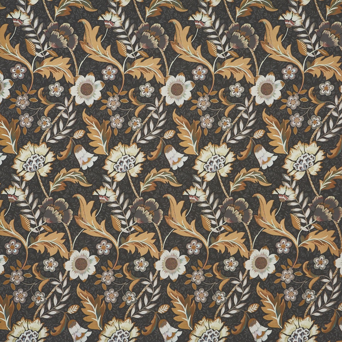 Folklore Peppercorn Fabric by Prestigious Textiles