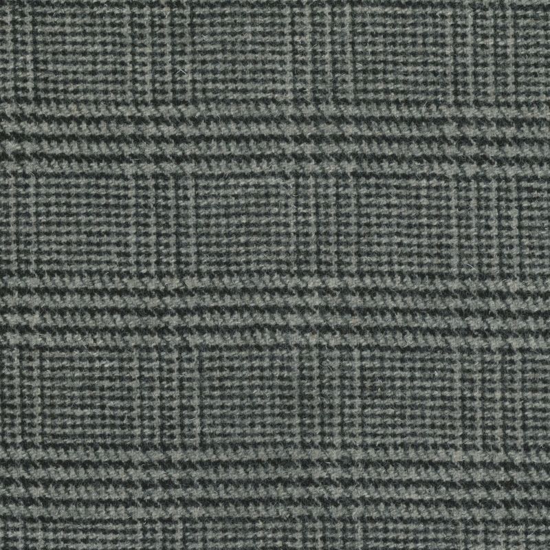 Demdike Check Charcoal Fabric by Art Of The Loom