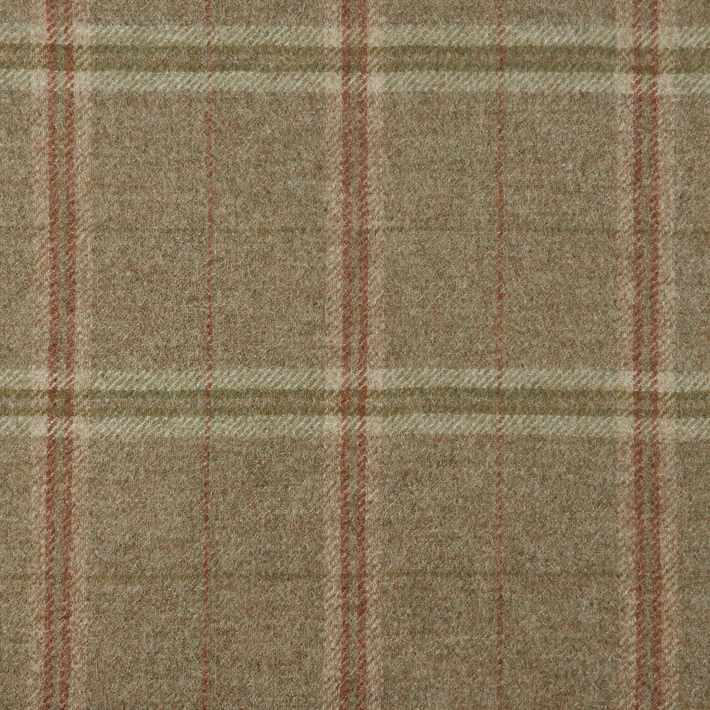 Nevis Olive Fabric by Abraham Moon