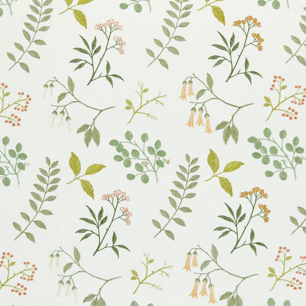 Gloriosa Kiwi Fabric by Ashley Wilde