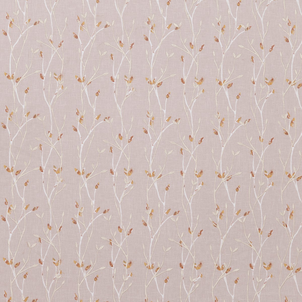 Ivy Dusky Rose Fabric by Ashley Wilde