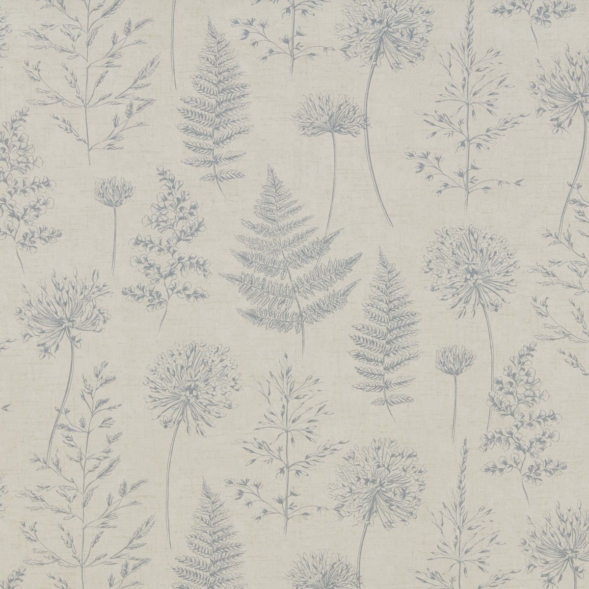 Chervil Blue Mist Fabric by iLiv