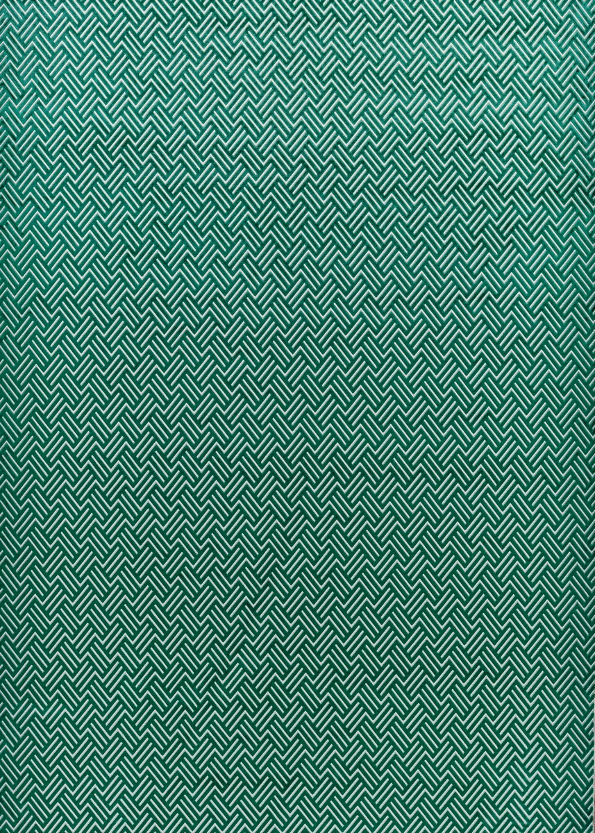 Triadic Emerald Fabric by Harlequin