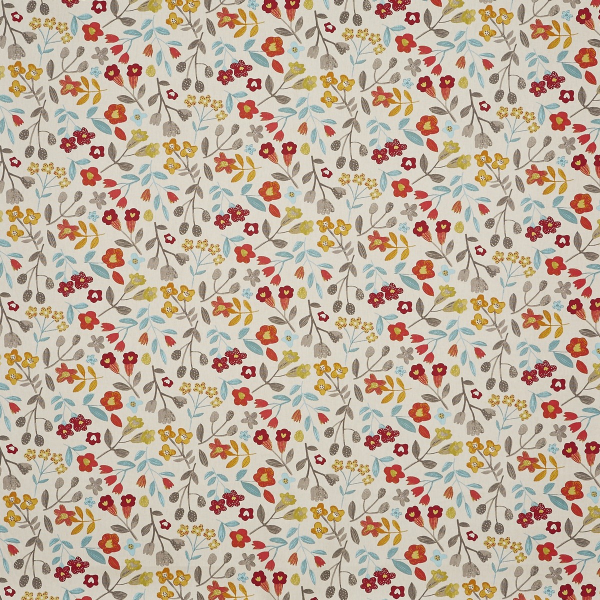 Betty Butterscotch Fabric by Prestigious Textiles