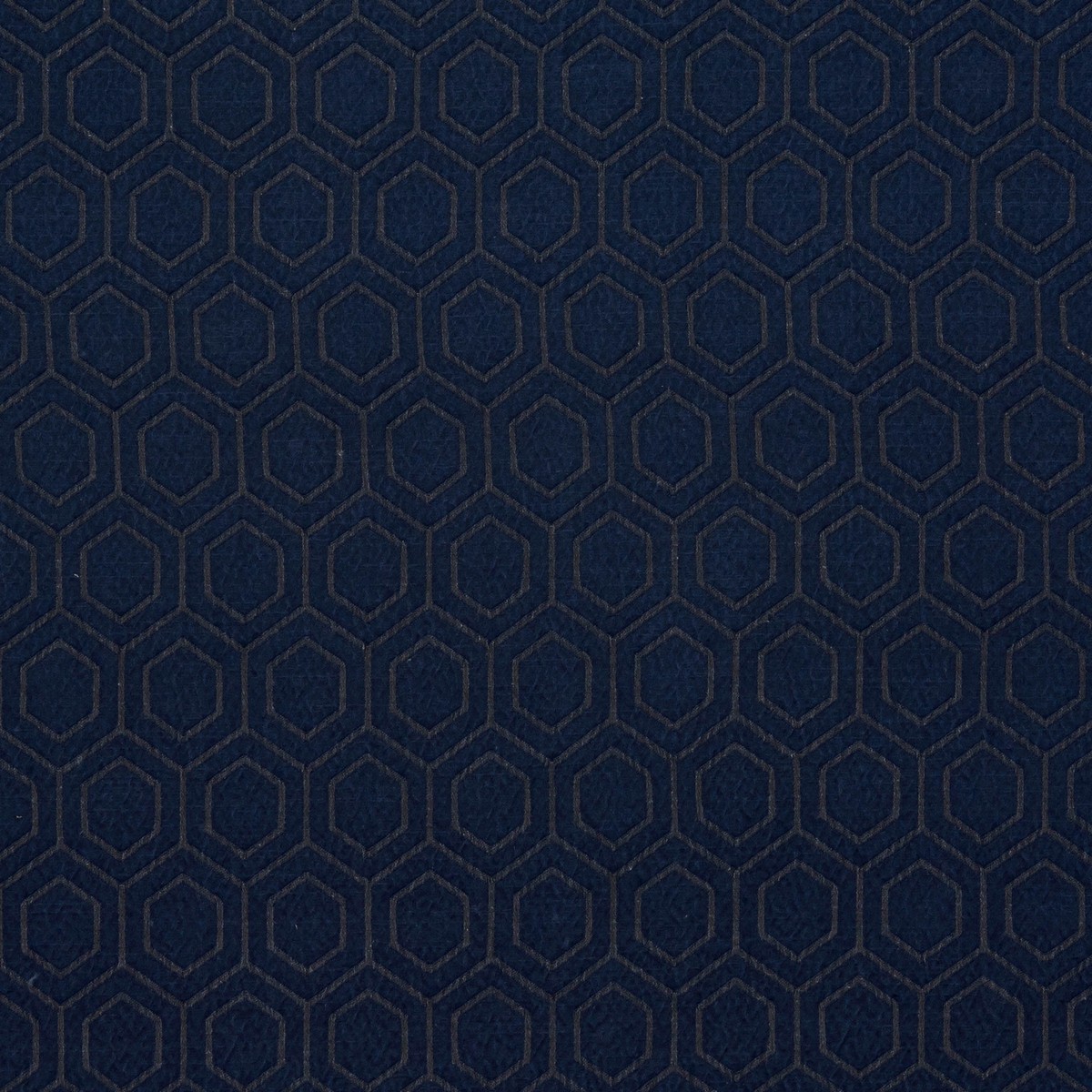 Kavala Navy Fabric by Fryetts