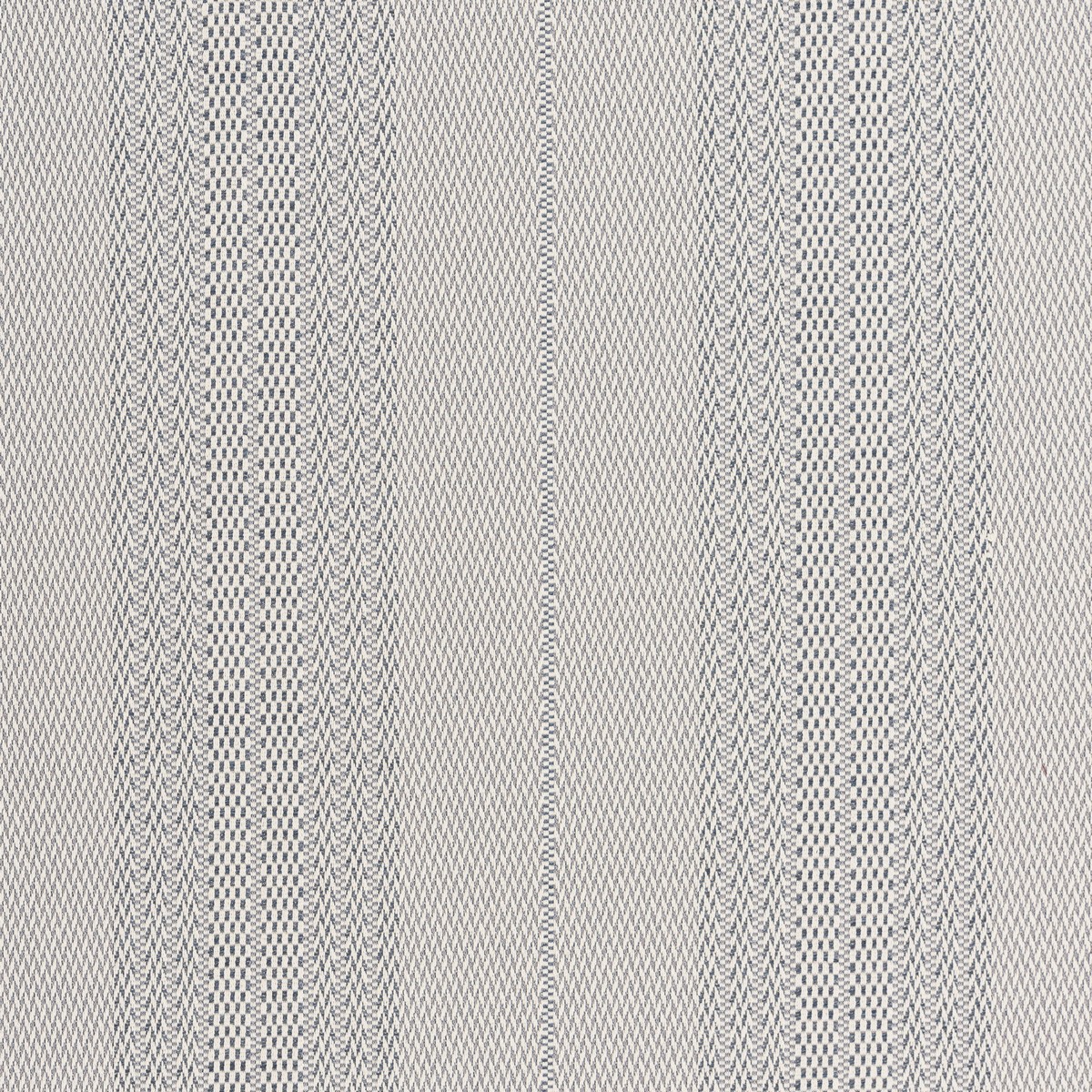 Gradient Stripe Bluestone Fabric by Ian Mankin