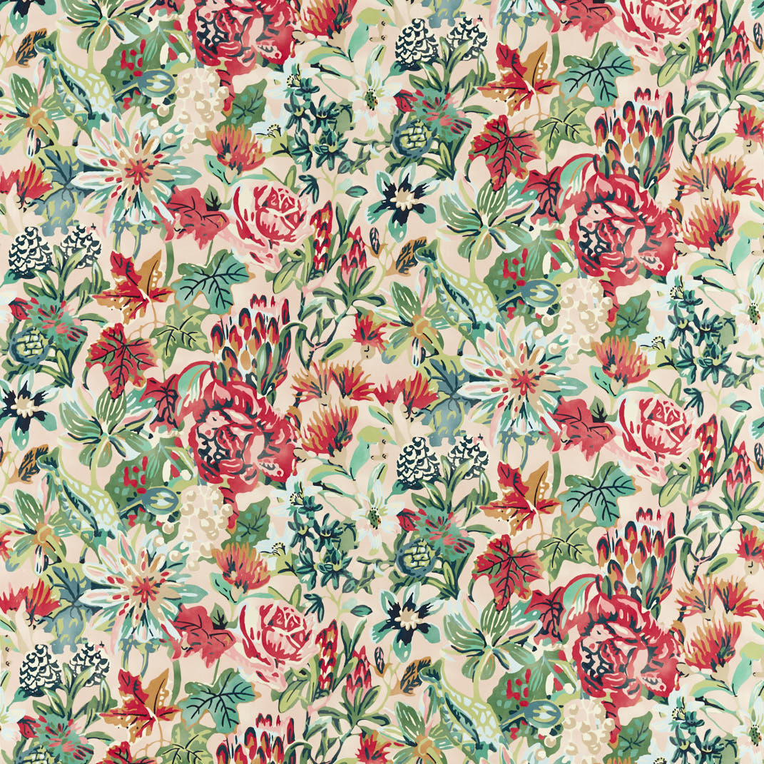 Perennials Gaia Positano/Tree Canopy/Tulip Fabric by Harlequin