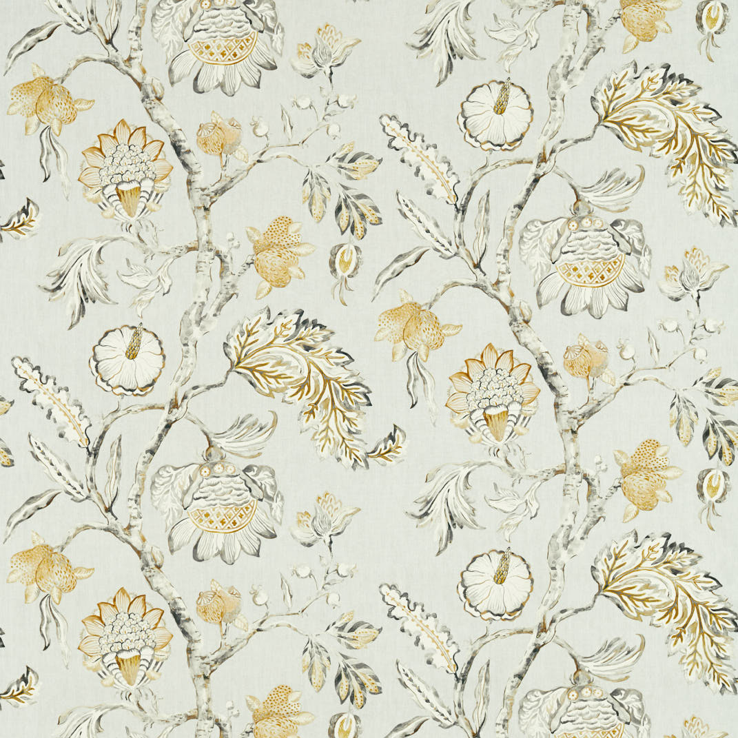 Copes Trail Quartz Grey Fabric by Zoffany