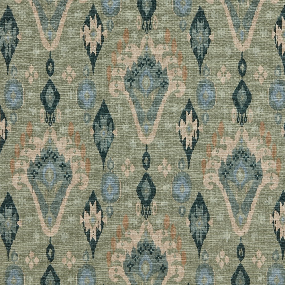 Boho Sage Fabric by iLiv