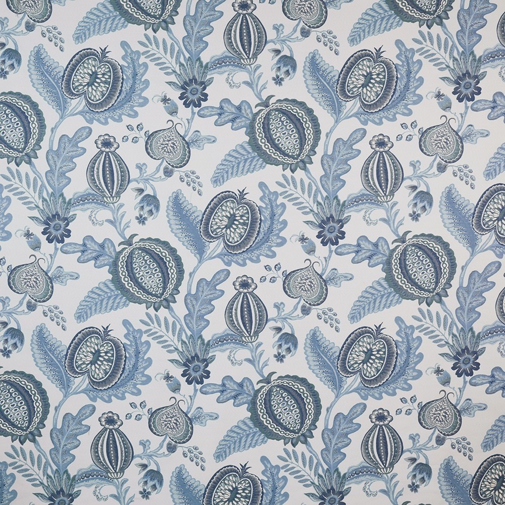 Winter Pod Delft Fabric by iLiv