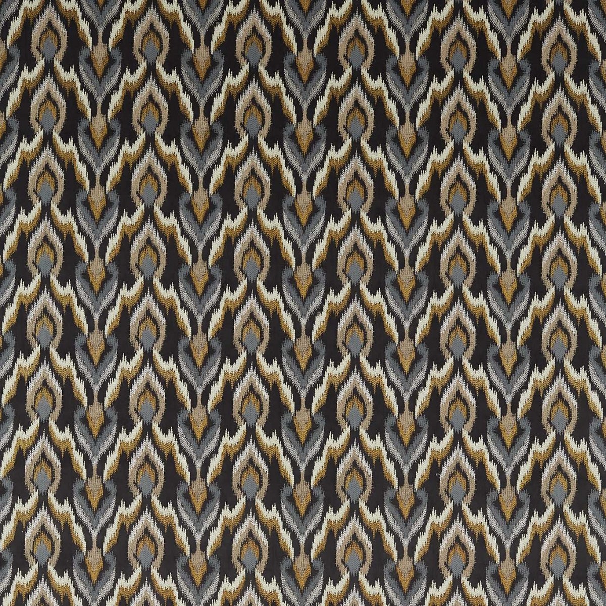 Velluto Nero Fabric by Clarke & Clarke