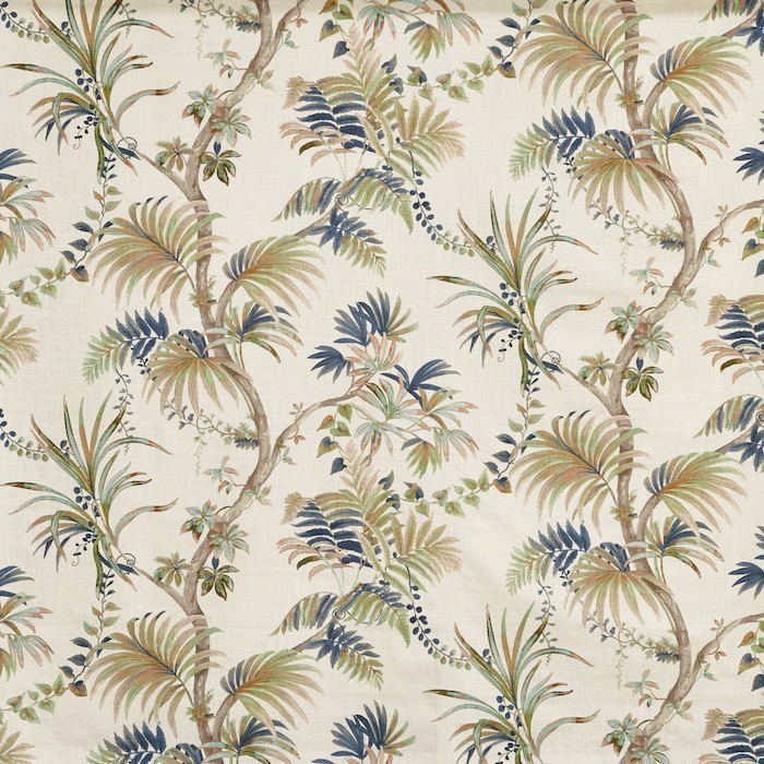 Analeigh Azure Fabric by Prestigious Textiles