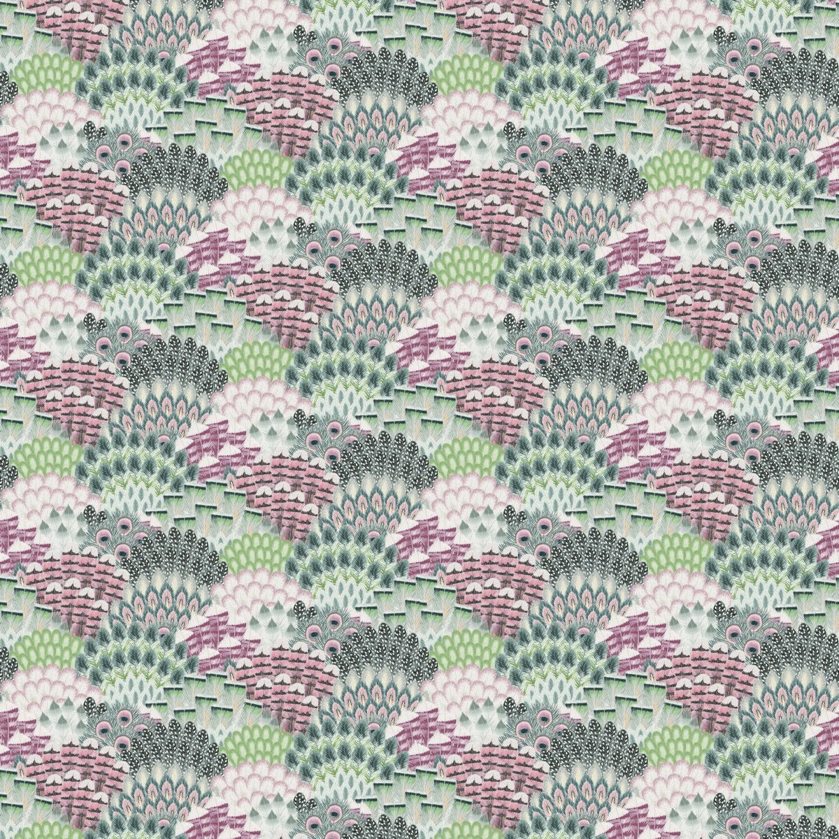 Plume Sparrow Fabric by Blendworth