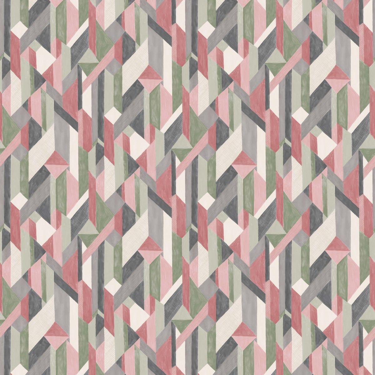 Ricochet Rose Fabric by Blendworth