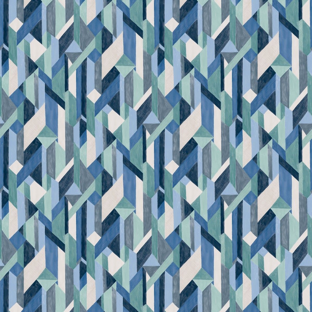 Ricochet Spearmint Fabric by Blendworth