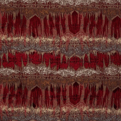 Inca Rosso Fabric by Fryetts