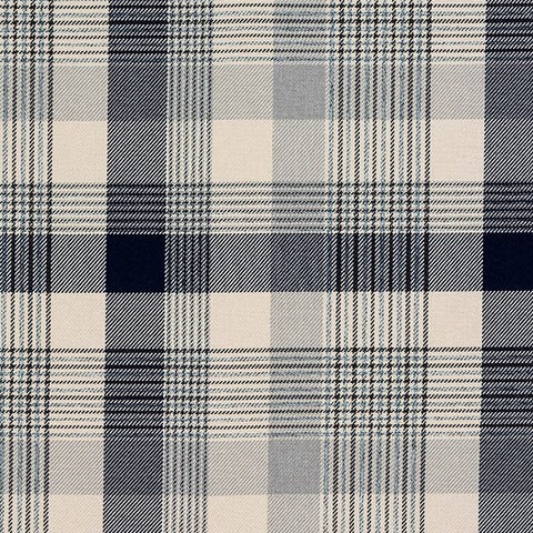 Katrine Indigo Fabric by Porter & Stone