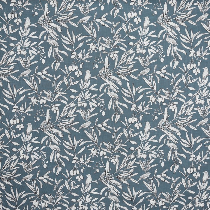 Aviary Bluebell Fabric by Prestigious Textiles