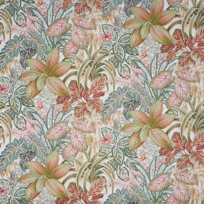 Canopy Papaya Fabric by Prestigious Textiles