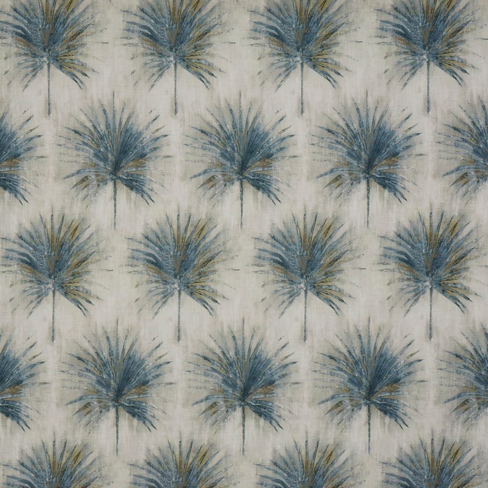 Greenery Indigo Fabric by Prestigious Textiles