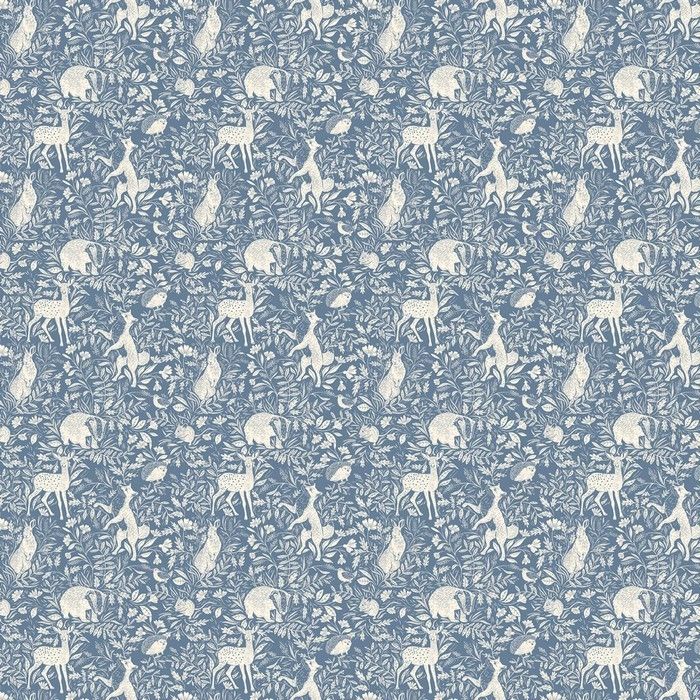 Country Life Denim Fabric by Prestigious Textiles