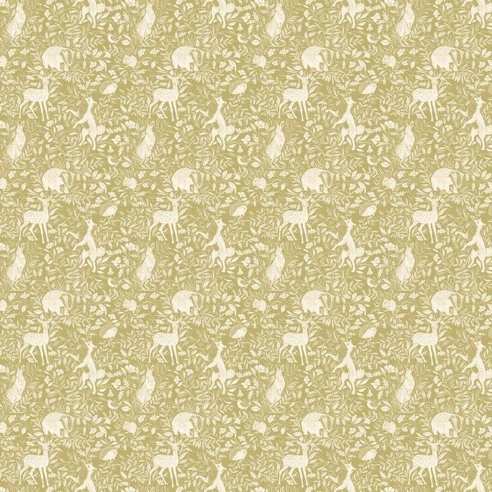 Country Life Ochre Fabric by Prestigious Textiles