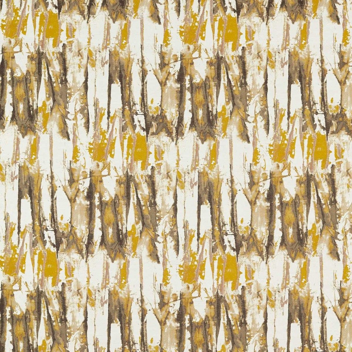 Eco Takara Ochre/Temple Grey Fabric by Harlequin