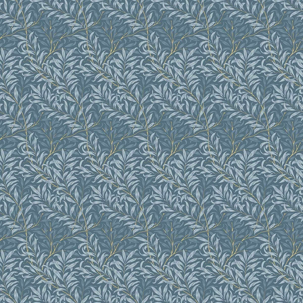 Willow Boughs Denim Fabric by Clarke & Clarke